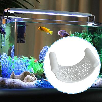 1 Adet Balık Saklanma Yeri Sığınağı 3'ü 1 Arada Hamak Yemleme Halkası ve Betta Küçük Sucul Evcil Hayvanlar Akvaryumu Yüzen Mağara için Dinlenme Noktası