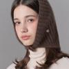 WHITE SANDS Hooded Knit Earmuff Beanie Alberta (6 Colors)
