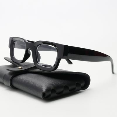 Neue Retro-Quadratbrille Anti-Blaulicht Computer-Lesebrille für Herren Damen Strahlenschutz-Brille