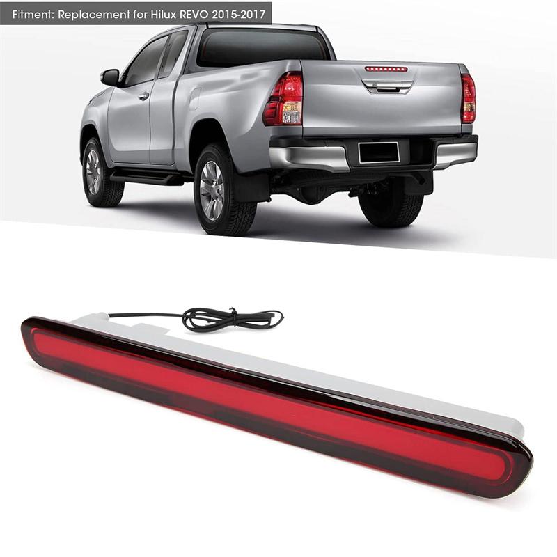 81570-0K100 2015- 2018 For GUN125 Rear Stop Lamp Rear Bonnet Brake Lamp Brake Light High Mounted Stop Lamp Red