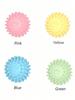 Dog Chewing Toy Interactive Rubber Ball for Small Large Dog Cat Pet Tooth Cleaning Indestructible Footprint Ball Pet Accessories