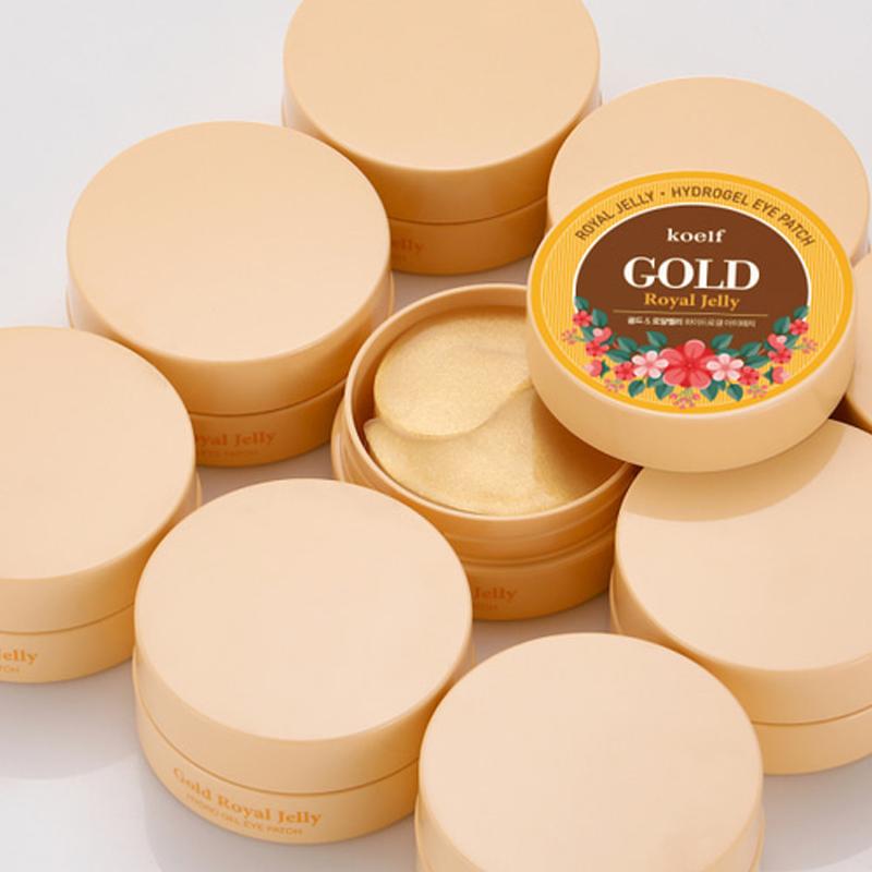 KOELF Patch Yeux Or & Gelée Royale 60 Pièces