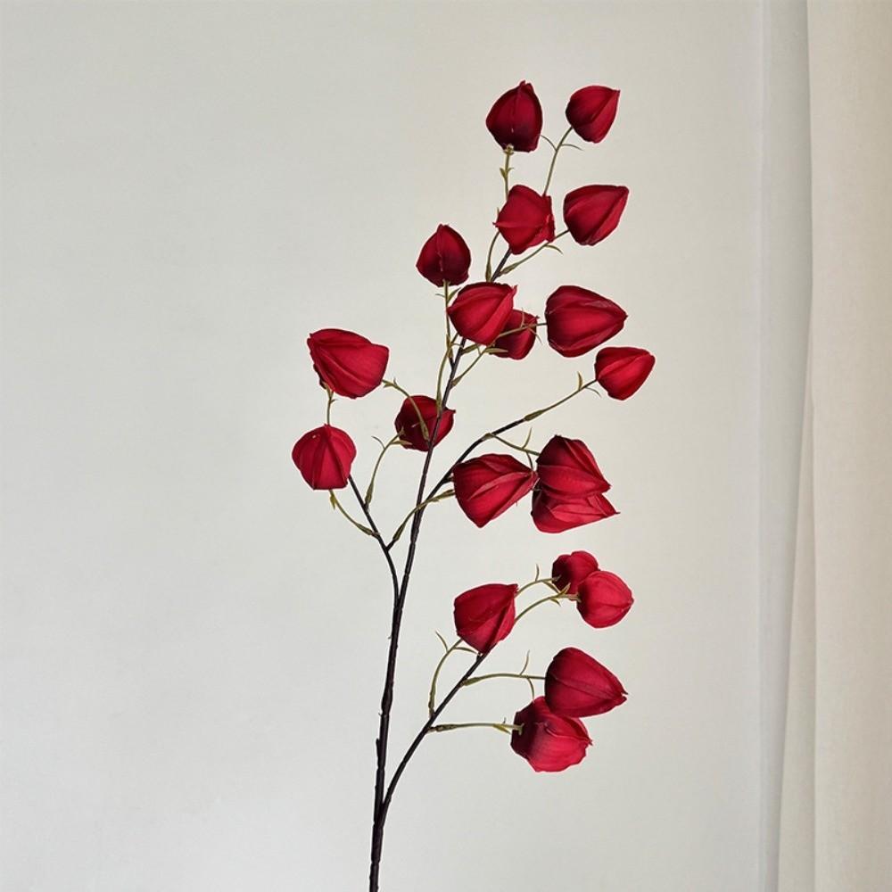 60cm Artificial Lantern Flower Simulation Plastic Fake Flower Photography Props