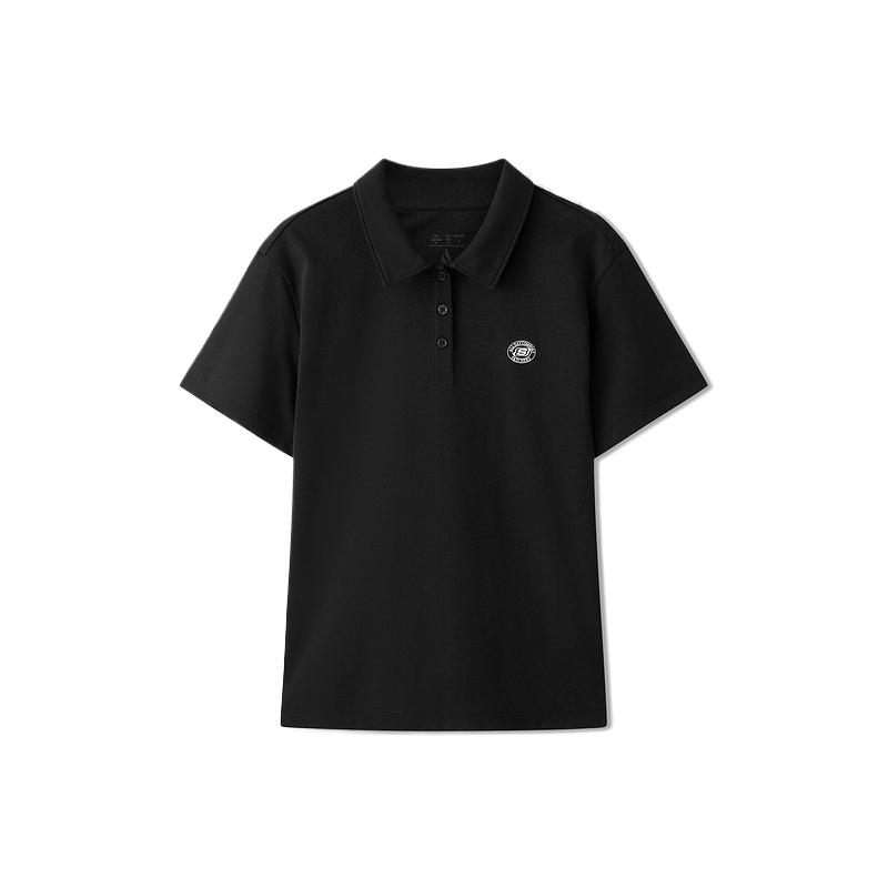 Skechers Skin-Friendly Soft Comfortable Polo Shirt Women tops L126W026-0018 S