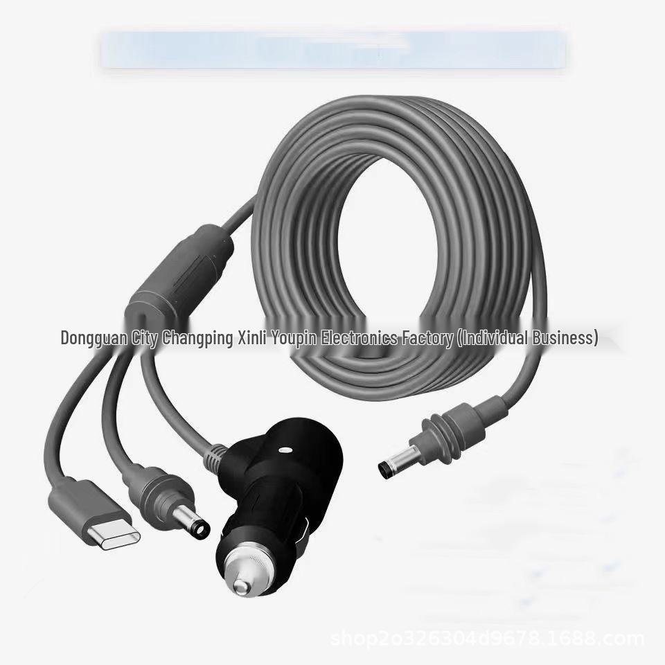 Fourth-Gen 3-in-1 Mini Power Charging Cable with 18 AWG Pure Copper