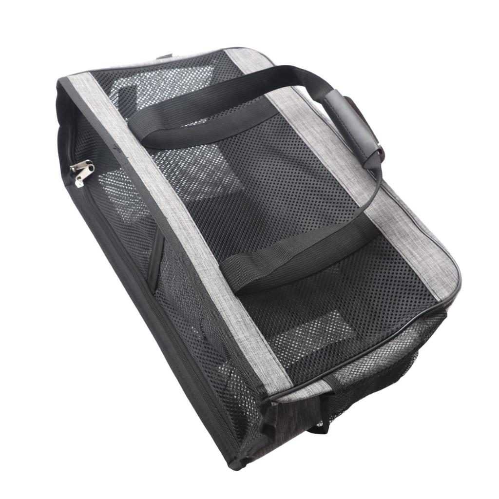 Cat Carrier Bag Breathable Large Space Pet Cat Travel Carrier with Handle and Zipper for Outdoor