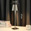 Rechargeable Table Lamp Modern LED USB Touch Switch Night Light Dimmable Hotel Cordless Desk Lamps for Living Room Restaurant