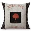 Nordic Farm Animal Cushions Cover Cock Cow Farmhouse Poster Pencil Drawing Cotton Linen Decorative Bed Sofa Pillow Cases Cojines