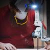 Camping Flashlight 4 Modes   Waterproof Magnetic Tail Hands   COB Light Flashlight with Clip