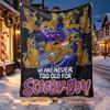 Scooby Pattern Blanket for Home Decoration, Bed, Sofa, Car Travel, Camping, Suitable for All Seasons, Birthday Christmas Gift