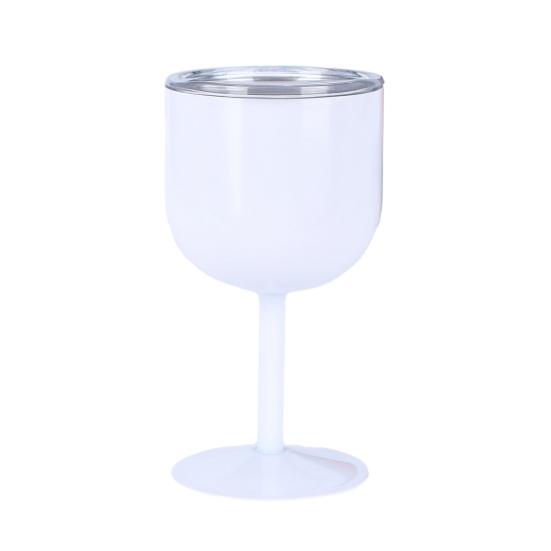 4 Oz Goblet Stainless Steel Compact Thermal Goblet with Straw And Lid Multi-purpose