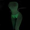 Luminous Fishing Net Stockings Sexy Hollow Out Bar Base Layer Tights Glowing Night Stockings Cool Sexy Fishnet Tights