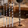 Woodworking Roller Drills Carbon Steel Long Hexagonal Handle Twists Tapper Drill Bits For Woodworking Hardware Reaming Tools