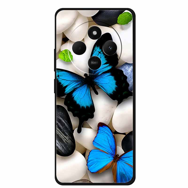 For Xiaomi Poco C75 Case Poco C75 4G Cover Funda Lovely TPU Shockproof Painted Silicone Phone Back Cover For Xiaomi Poco C75 Bag