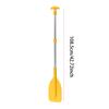 Telescoping Boat Paddle Portable Durable Aluminum Boat Oars 53.5-108.5cm Adjustable Length Boat Rafting Paddle for Water Sports