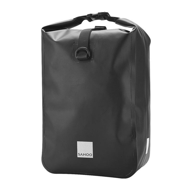 SAHOO 142096 Waterproof 10L Single Side Pannier Bag for Mountain Bike Cycling