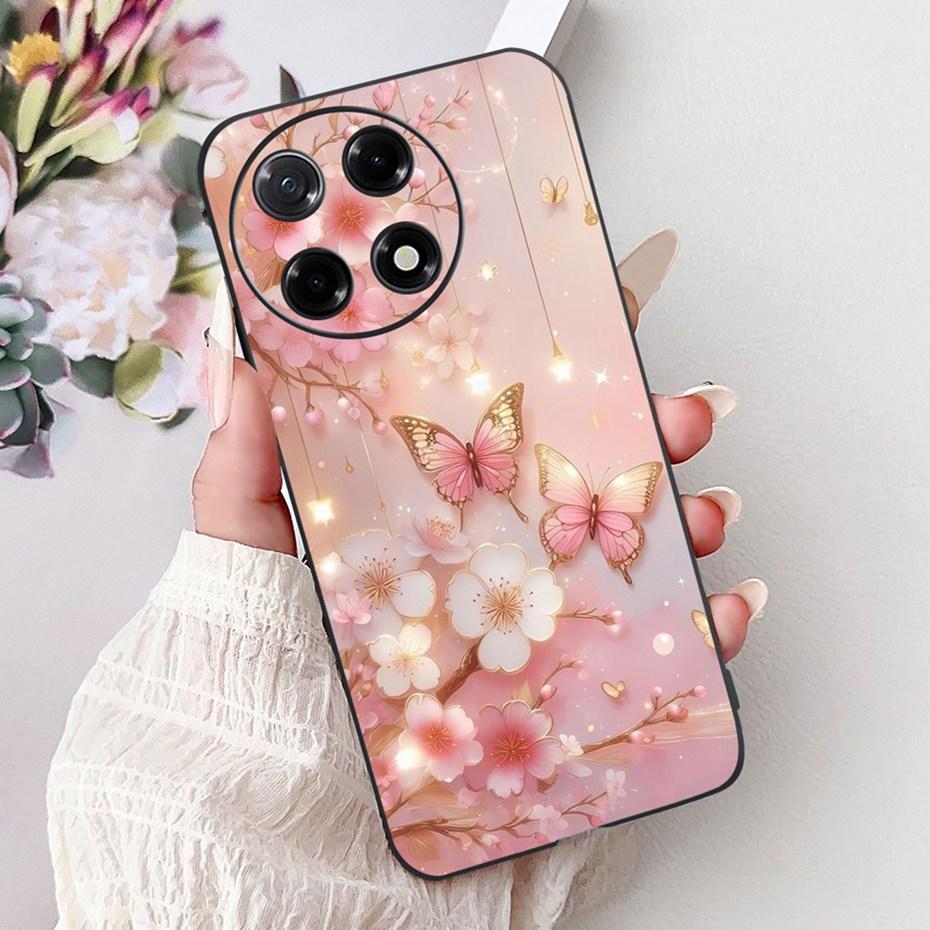 New Design Phone Case For Tecno Camon 30S Pro Camon30S CLA5 CLA6 Black Silicon Soft TPU Back Cover For Camon 30S 30SPro 4G
