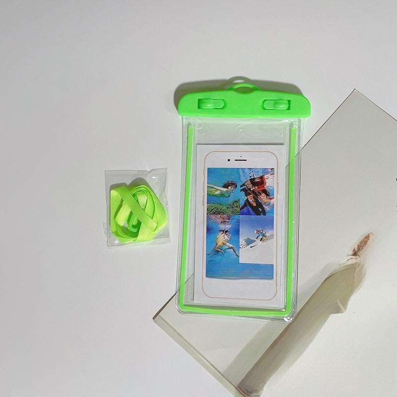 Univerzální vodotěsné pouzdro na telefon pro plavání, potápění, podvodní fotografování, utěsněné poutko, ochrana proti ztrátě, úložná taška, organizace