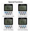 EU/US/UK Electronic Digital Timer Switch Programmable 220V 110V Kitchen Plug Socket Timing Outlet Random Coutdown 12/24hr Timer