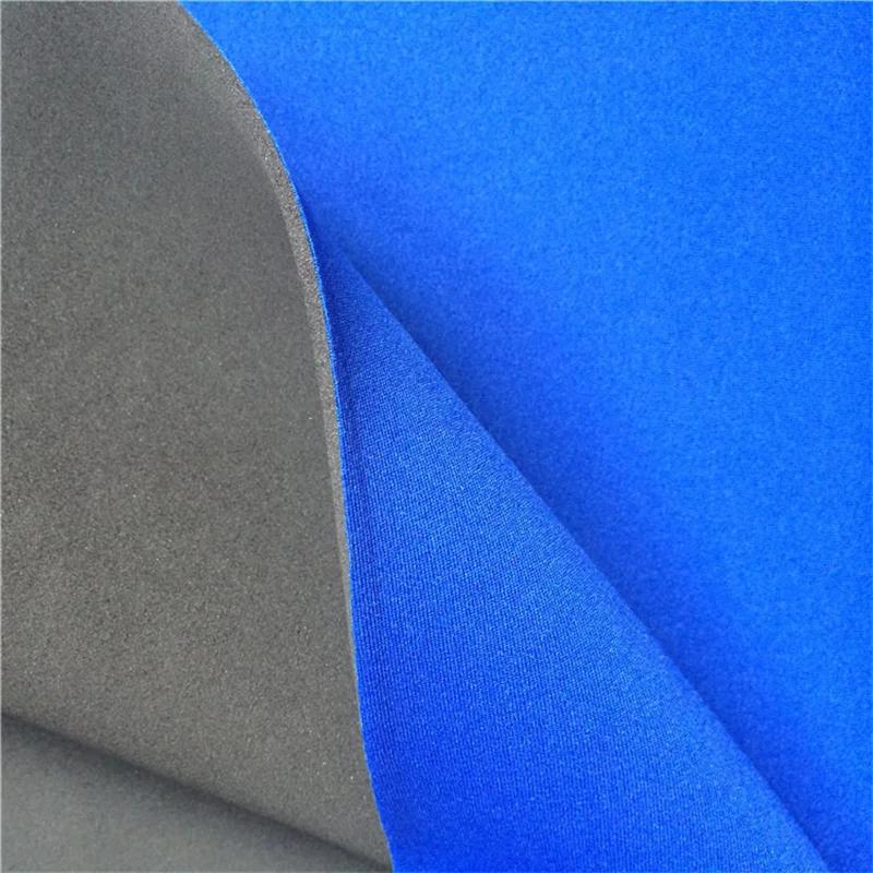 4mm Thick SBR Neoprene Fabric Soft Elastic Shockproof Colorful Diving Double Sided Composite Cloth Sports Protector Gear Surfing
