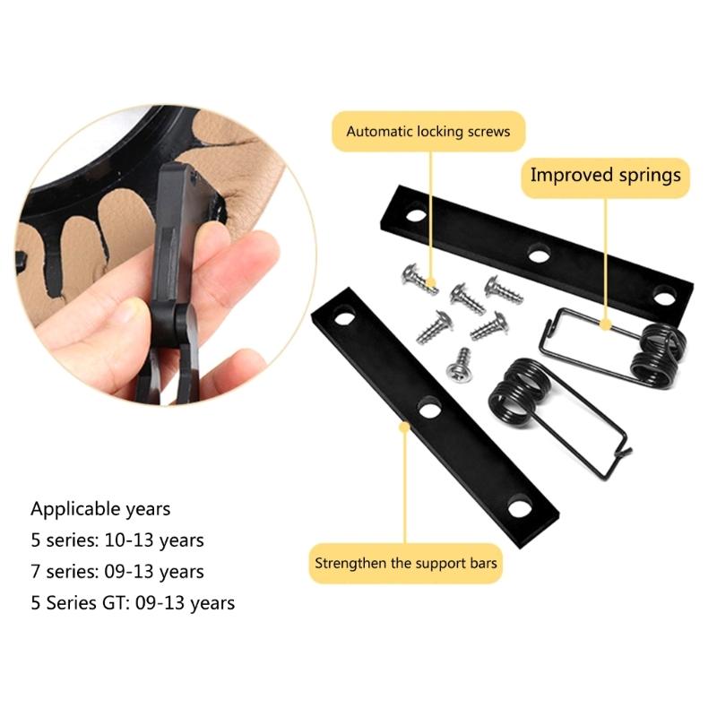 Auto-Vordersitz-Rückenlehnen-Aufbewahrungstaschen-Panel-Abdeckung, Ersatzzubehör, passend für F10 F18 F01 F02 F07 520i 525 730