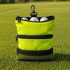 Golf Accessory Pouch with Hanging Hook | Lightweight 40g Design, ThreeCompartment Storage Layout,