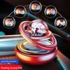 Interstellar Rotating Solar Car Air Freshener - Safe, Fragrant Ornament for Your Journey