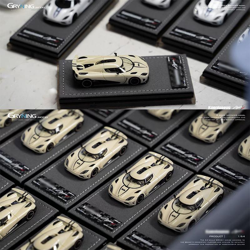 

GRYNING 1:64 Resin Model Car #GA003 Limited Edition жовтий