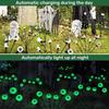 Halloween LED Eyeball Lights Solar Garden Lawn Lights Outdoor Scary Eyeball Lights Ground Lamp Halloween Party Decoration