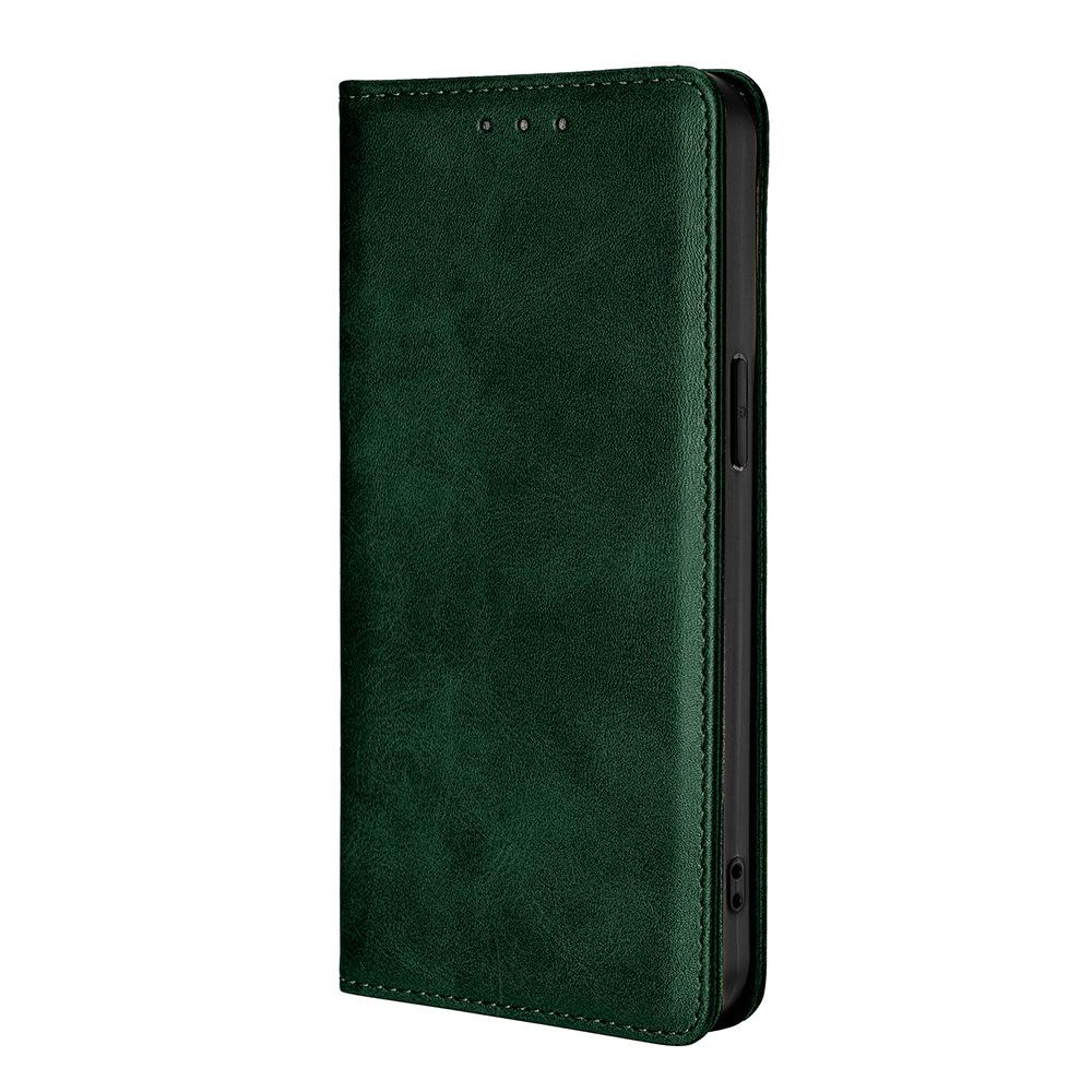 Wallet-style Phone Case for Redmi Note 13 4G, Leather, with Card Slot and Stand