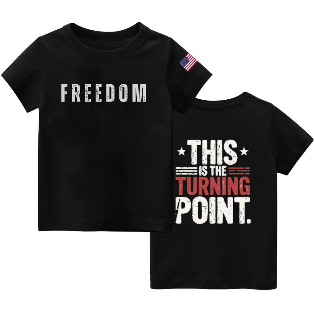 Toddler Girl Boy T-Shirts Kids Top Boys And Girls Printed Short Sleeved T-shirt 1-12Y Summ