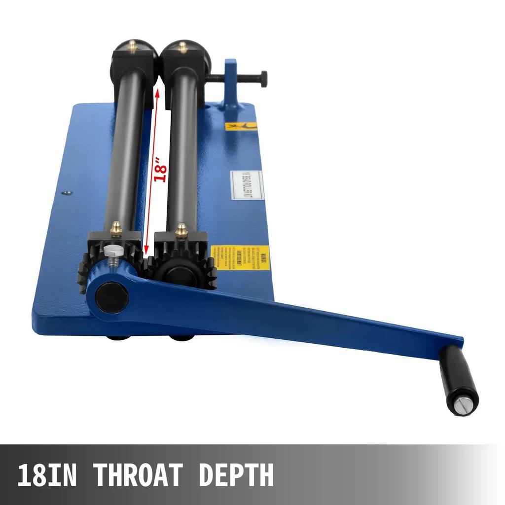 6 Rolle Bead Roller Former Swager Rotary Swaging Machine 460mm 18" 1.2mm Pressing Slot Machine