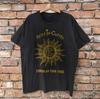 NOVA Camiseta Alice In Chains Tour Europeu 1993 Unissex Camiseta Preta Tamanho S5XL Camiseta Unissex