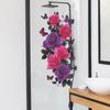 Creative Retro Purple Vine Bathroom Decoration and Beautification Stickers