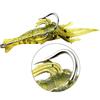 Soft Shrimp Bait Set, Imitation Shrimp with Hook, Freshwater Shrimp Fishing Tackle Saltwater Bass Trout Salmon