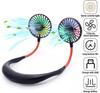 2022 Fashion Power Saving Hand-free Neck Fan Usb Fan Sport Mini Portable Hanging Neckband Fan