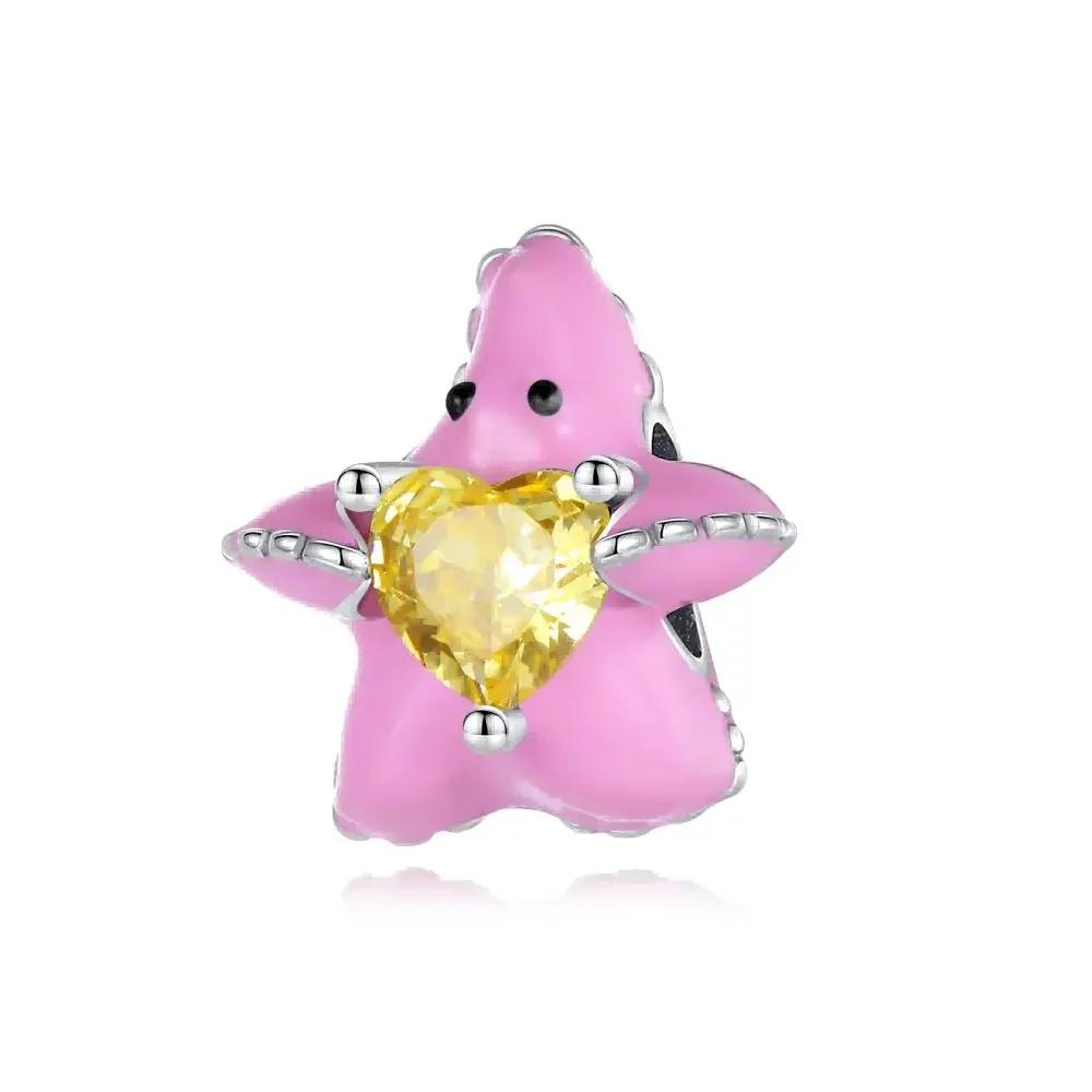 Brand New Copper Metal Animal Bead Component Cat Wolf Bee Owl Heart Charm Bead Components Compatible With Authentic Original Pendant Bead Component