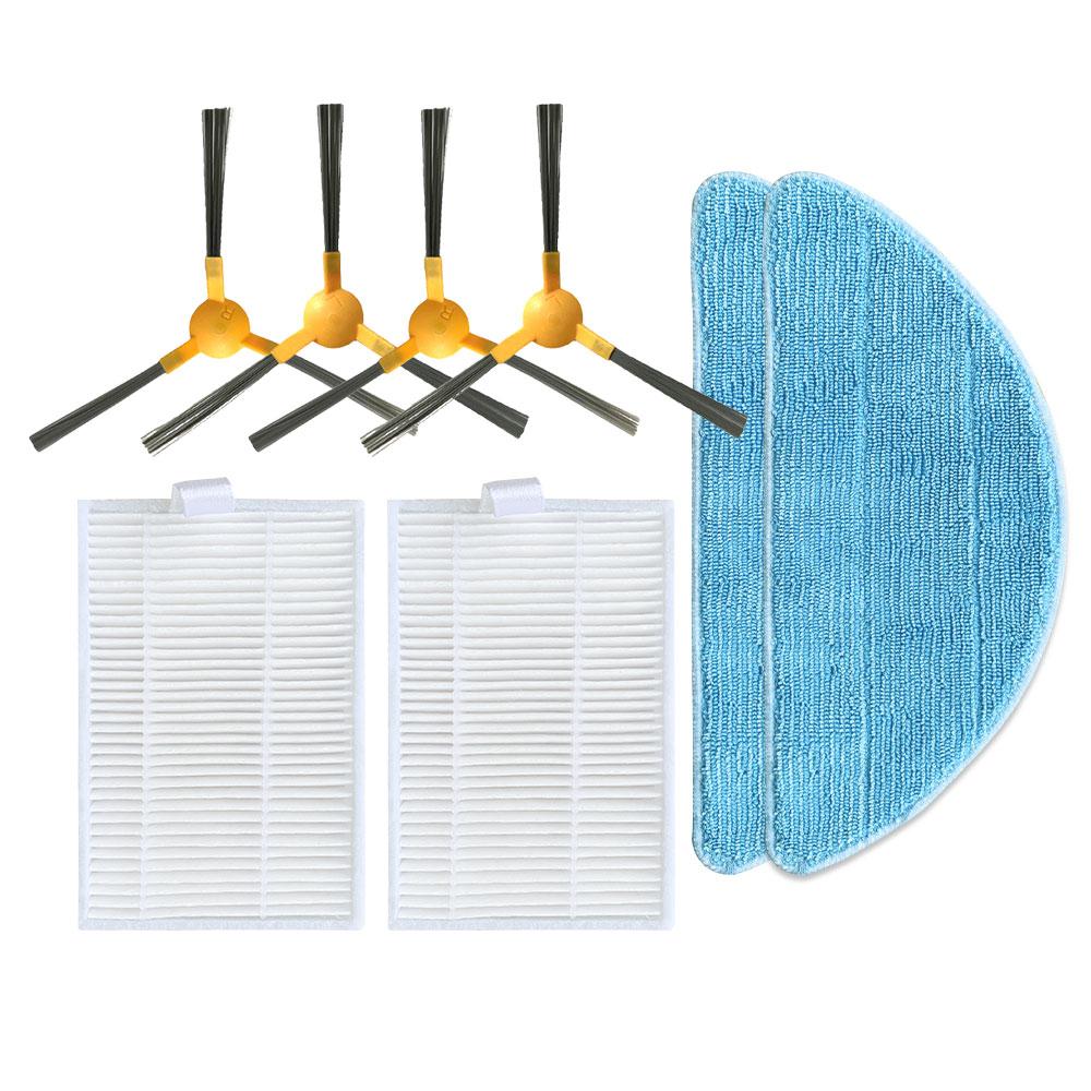 Compatible for AENO RC2S ARC0002S / RC3S ARC0003S Main Side Brush Filter Mop Cloths Robotic Vacuums Spare Part Accessory Kit