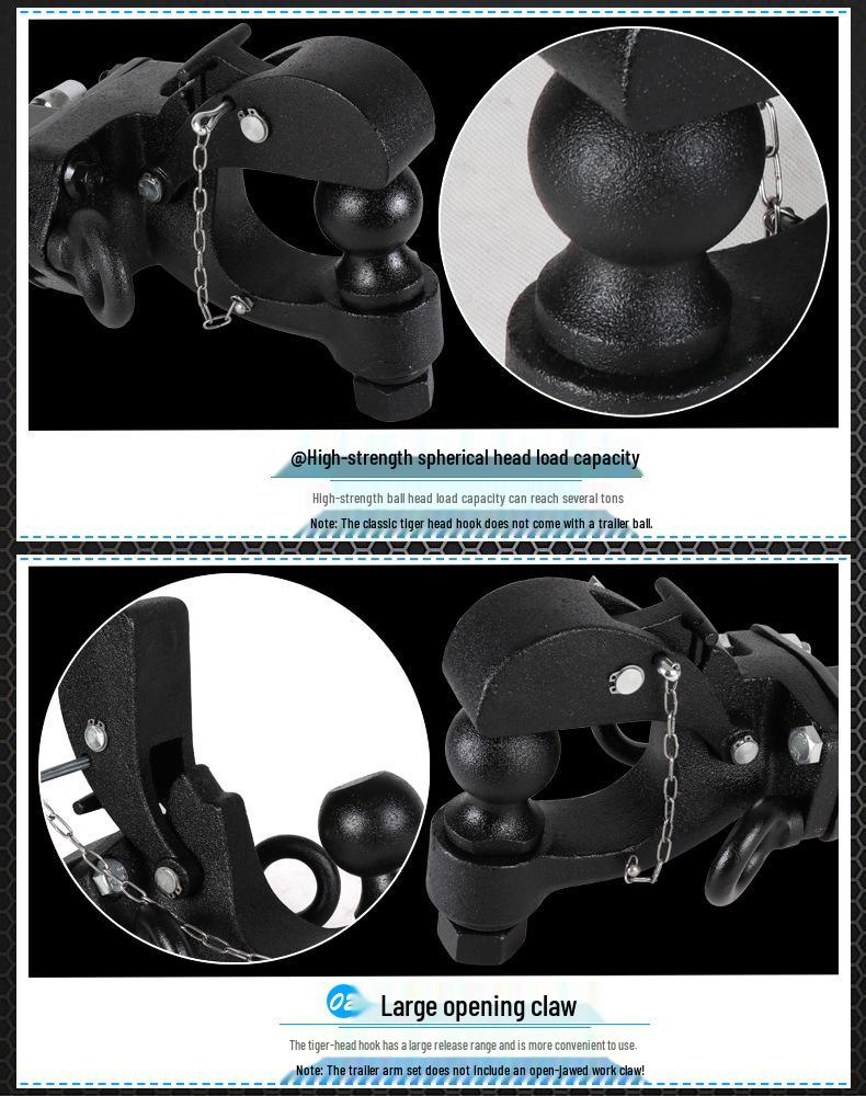 Compatible Tow Hook for Mercedes GLS350, GL450, GLE400 - Enhanced Trailer Coupling