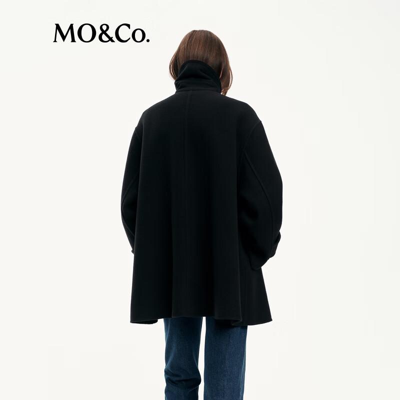 MO&Co. Women's Pure Wool High-Neck Sweater