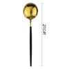 Stainless Steel Cutlery Set Black Gold Dinnerware Knives Fork Spoon Dinner Set Kitchen Western Tableware Silverware