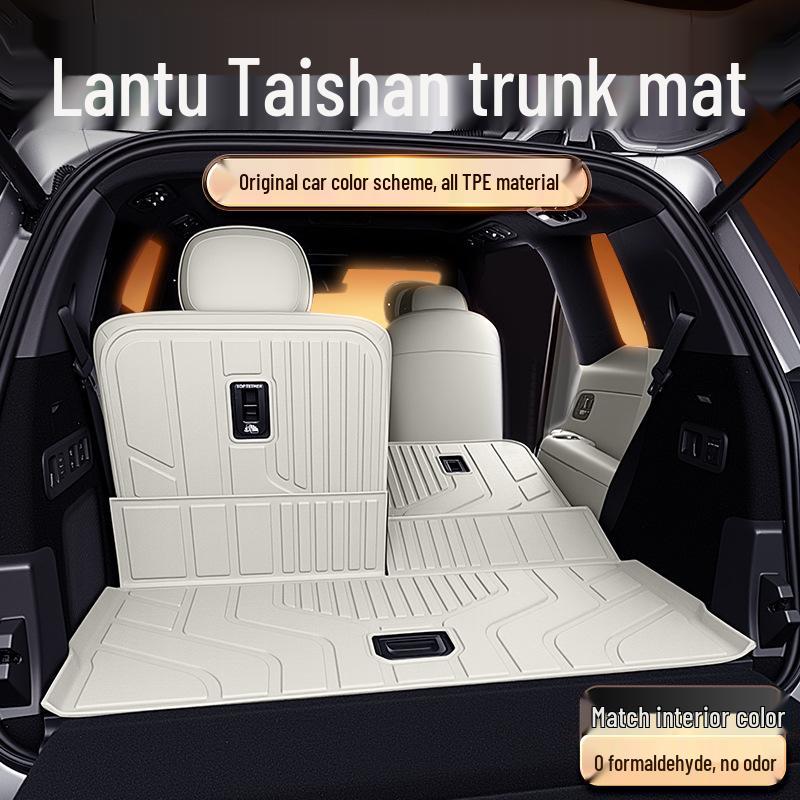 Lantu Taisan New Model Car Trunk Mat - TPE26 Interior Modification Accessory