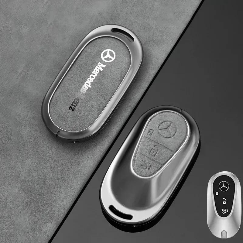 

Zine Alloy Car Key Case Cover Shell Protector For Mercedes Benz 2022 C S Class W206 W223 S350 C260 C300 S400 S450 S500 Accessory