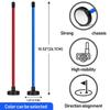 Magnetic Golf Alignment Stick Light Weight Swing Training Tool For Precise Swing Practice Indoors Or Outdoors