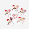 50 PCS Noël Sucette Bonbon Carte Papier CDN