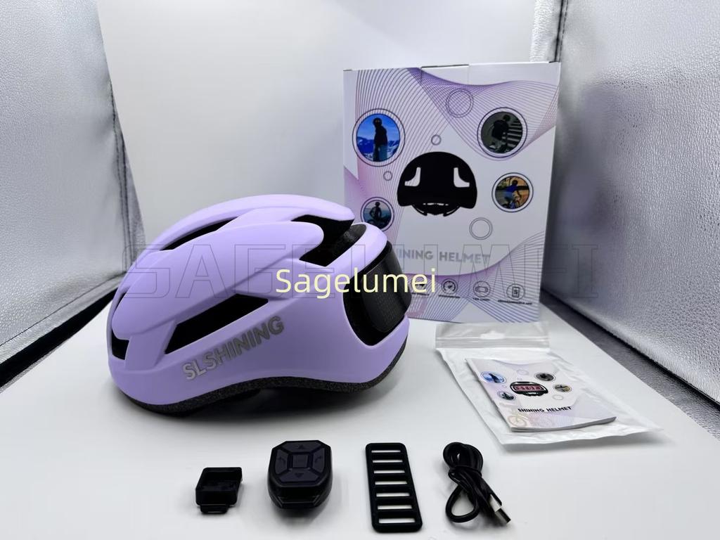 LED Bike Helmet with LED Display Screen Taillight Smart APP Control Bicycle Helmet Road MTB Cycling Helmets Turn Signals Remote