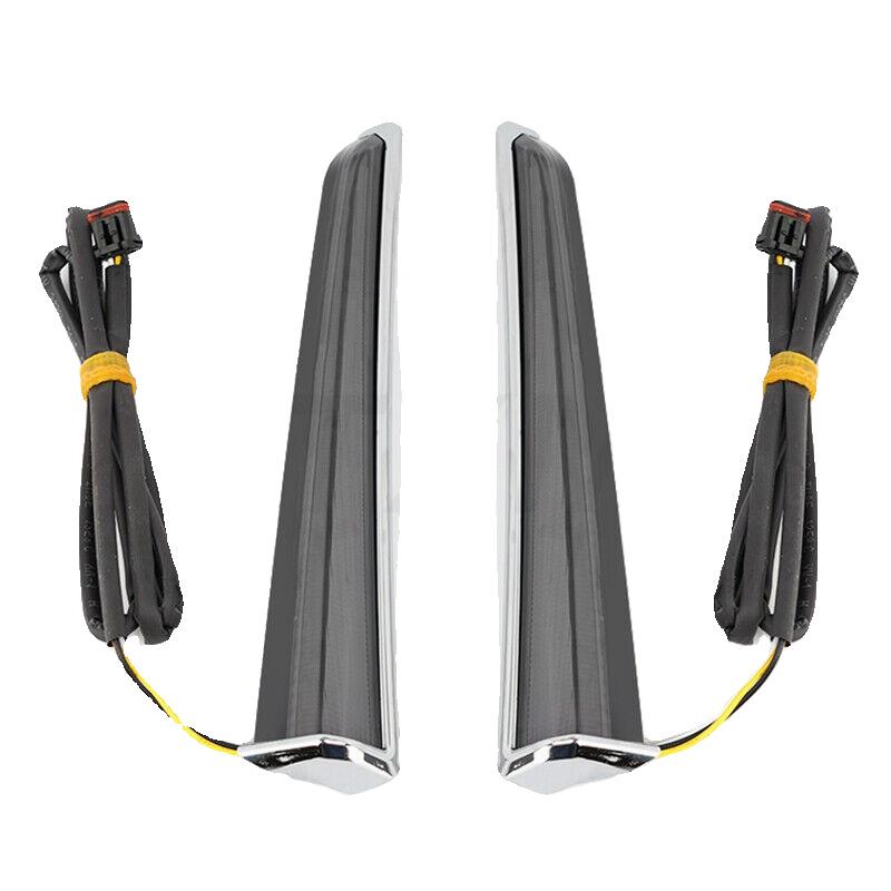 Harley CVO Road King Street Glide Leg Shield Lights & Turn Signals (2014-2023)