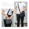 Real Cowhide Men's Leather Bag Shoulder Genuine Magnetic Suction Crossbody Korean Version Top Layer