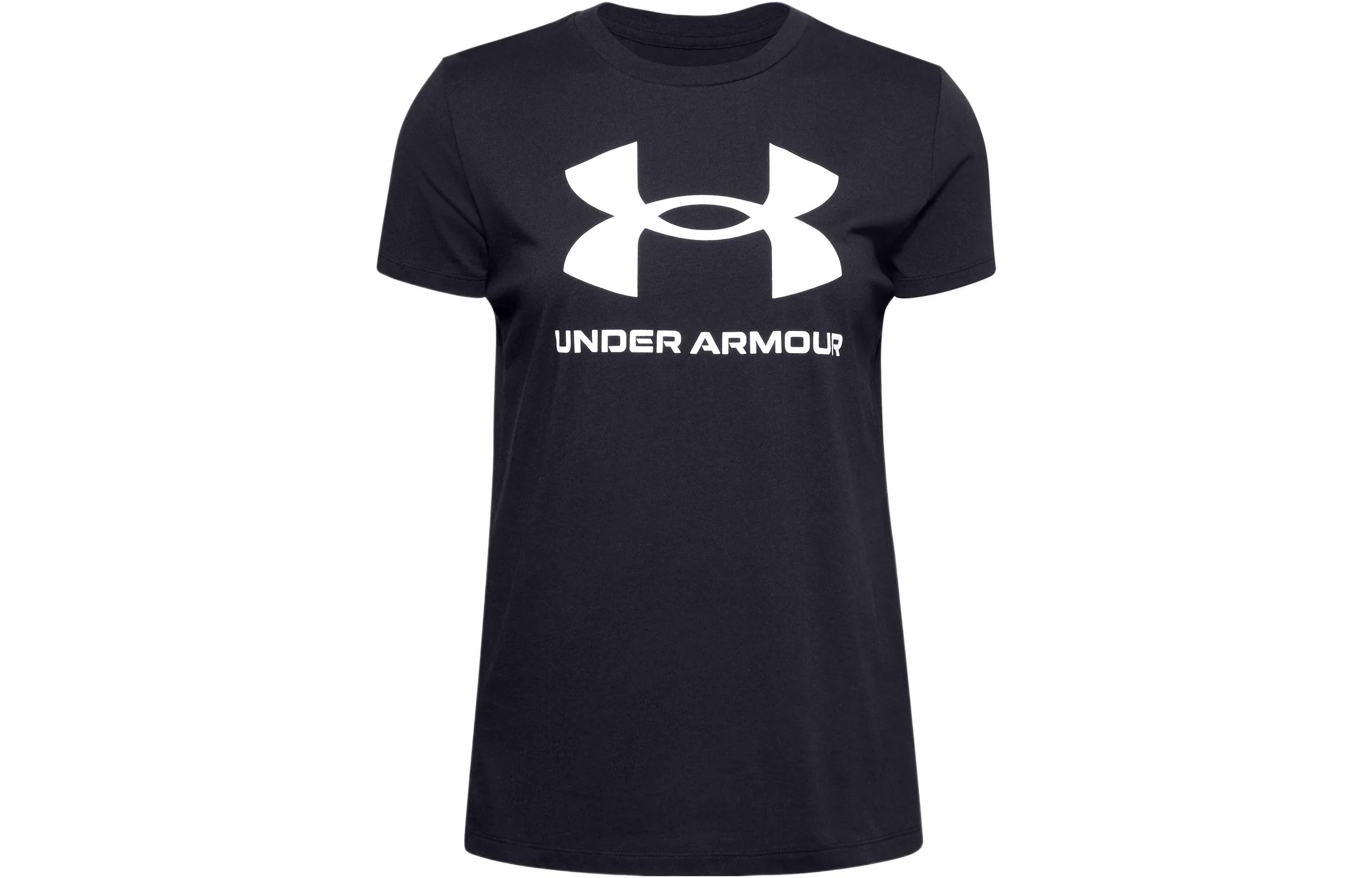 Under Armour T Shirt Women s Black 1356305-001 S