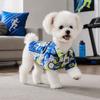 Lightweight Pet Shirt Dogs Cats - Hawaiian Print Cotton Tee XS To 4XL Breathable Casual Wear